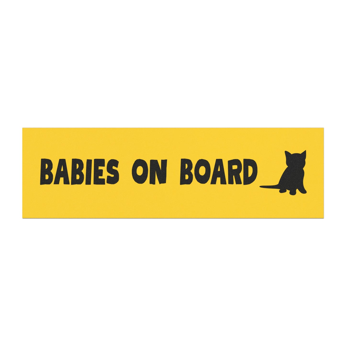 Babies On Board Car Magnet