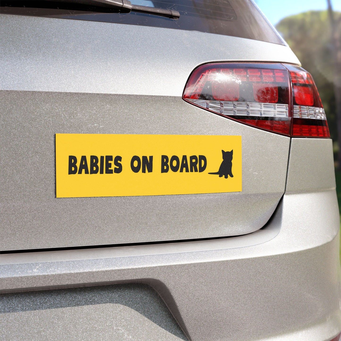 Babies On Board Car Magnet