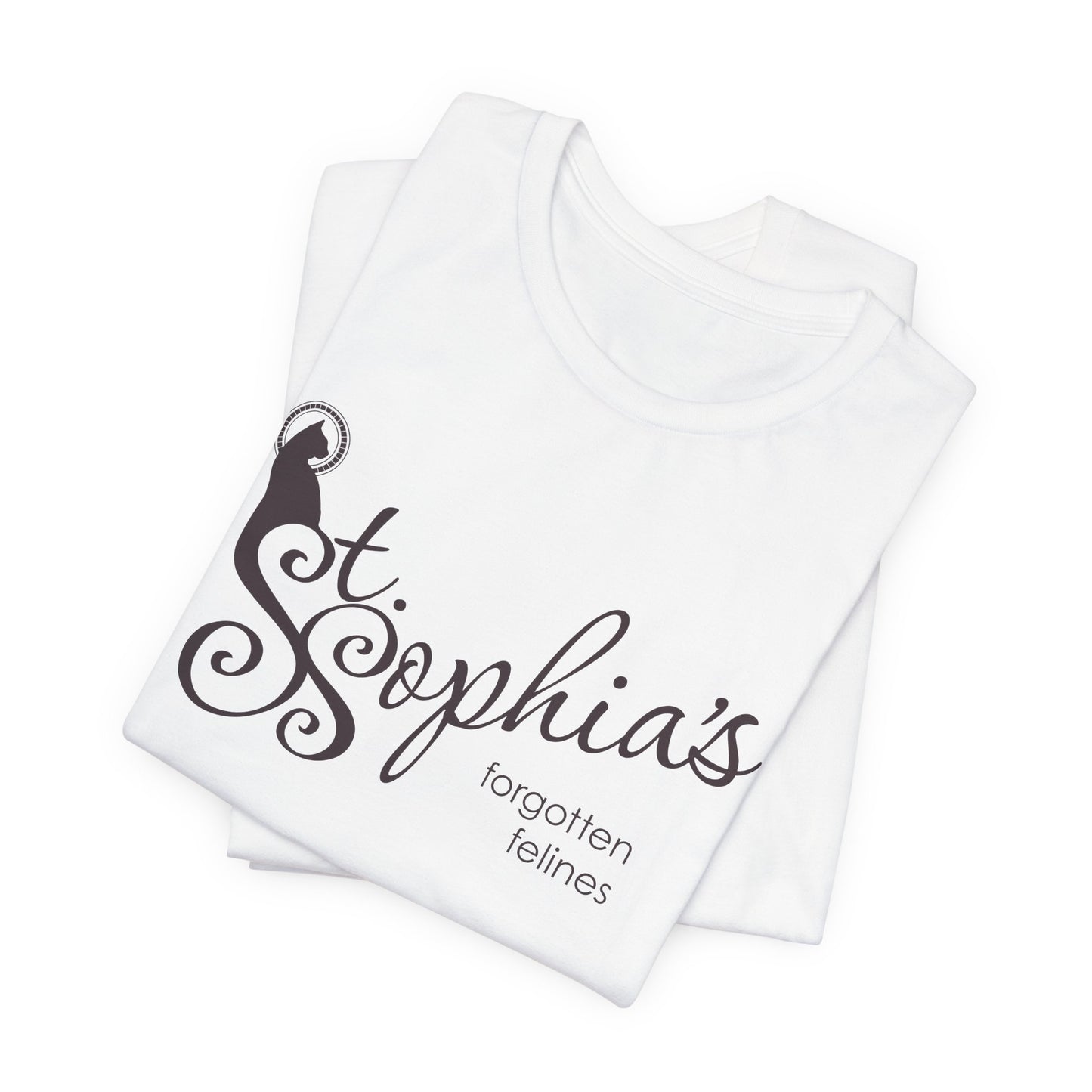 St. Sophia's Forgotten Felines Tee - Cat Rescue Charity T-Shirt