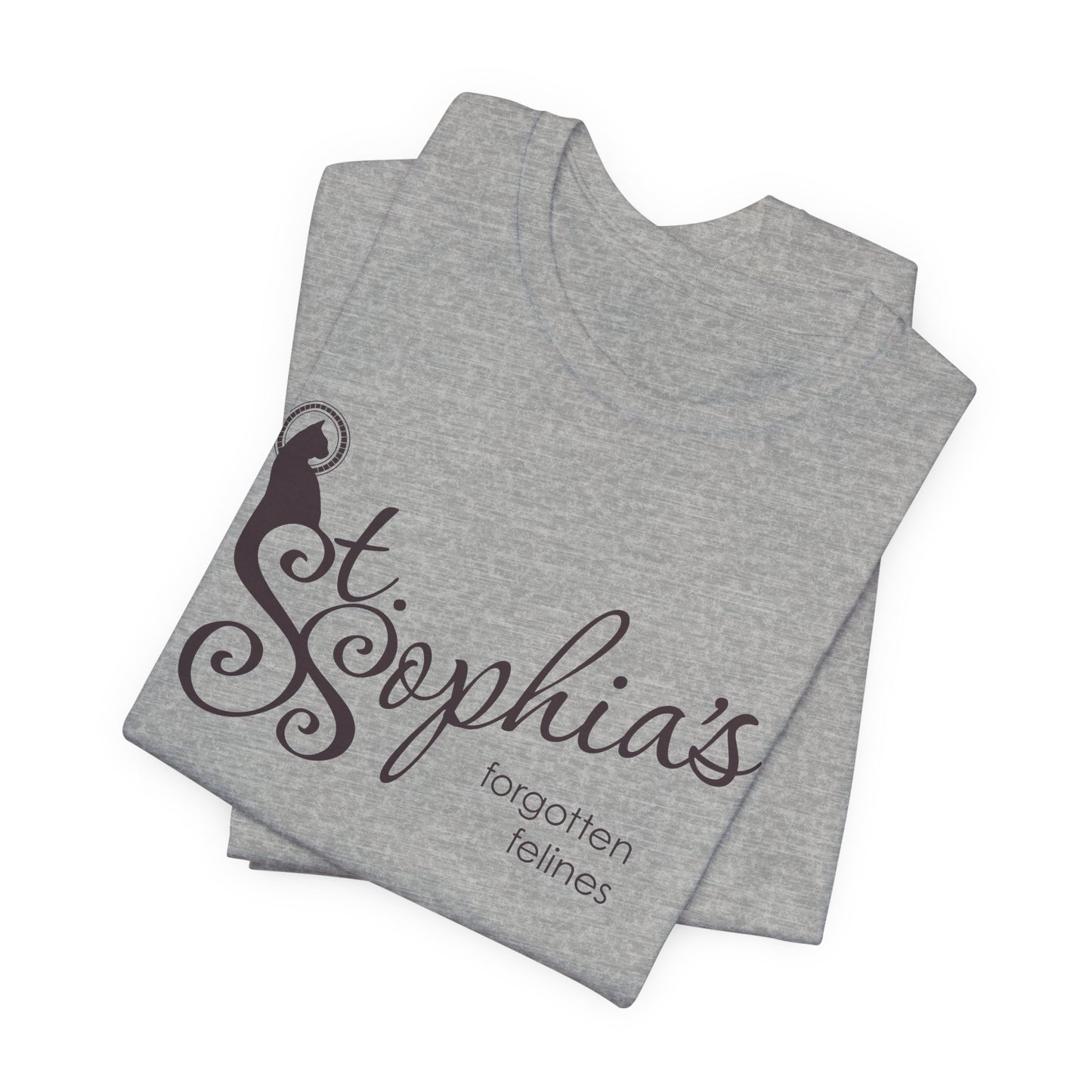St. Sophia's Forgotten Felines Tee - Cat Rescue Charity T-Shirt
